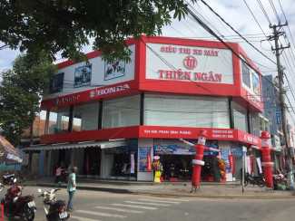 Chuyên thi công bảng hiệu cho các Cửa hàng bán Vật tư, Xe Máy