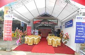 Tổ chức sự kiện - Lễ Khai Trương Phòng Giao Dịch BIDV Ngọc Hồi