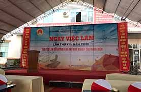 Tổ chức sự kiện - Ngày hội việc làm 2018